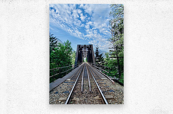 Brushed Metal Print
