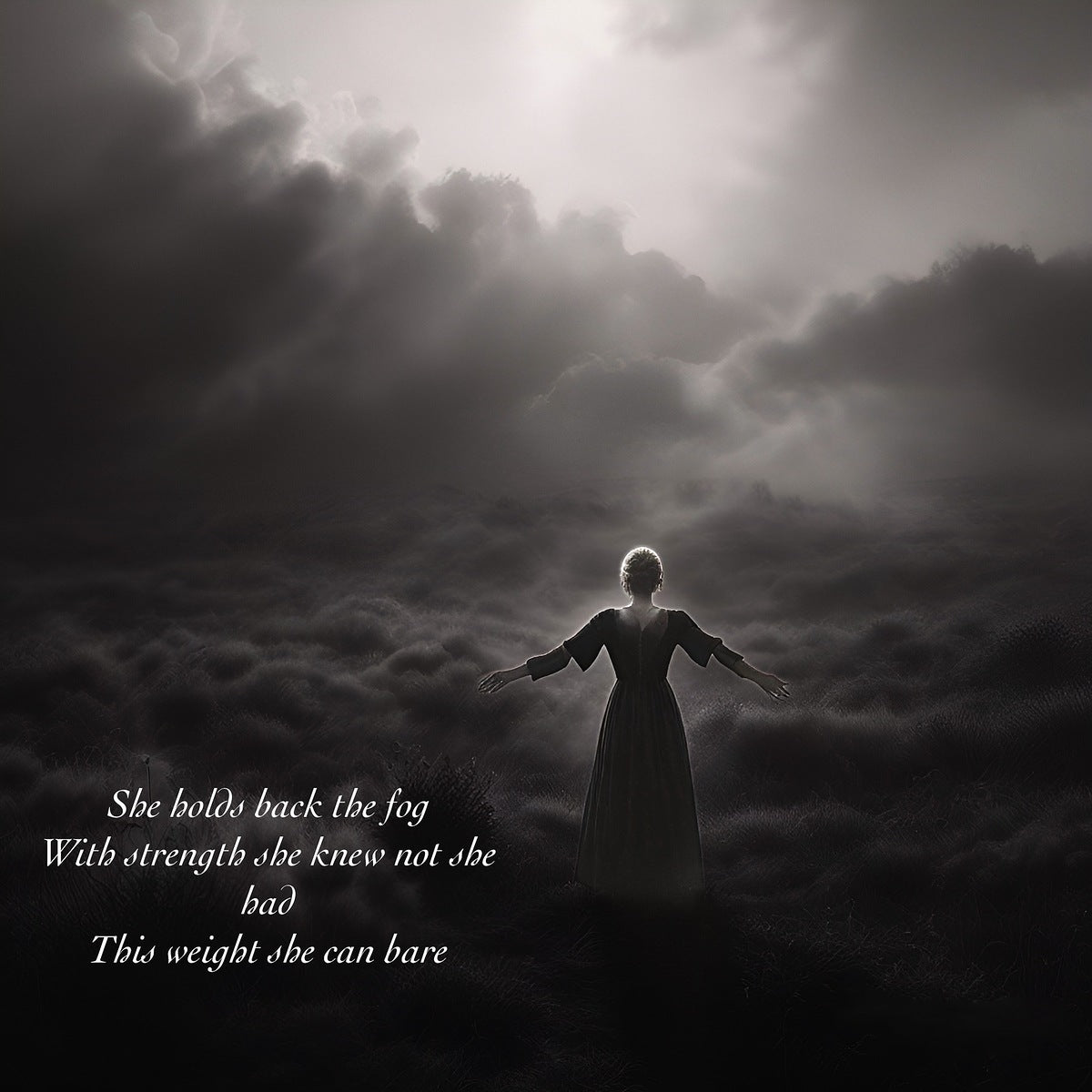 She Holds Back The Fog...