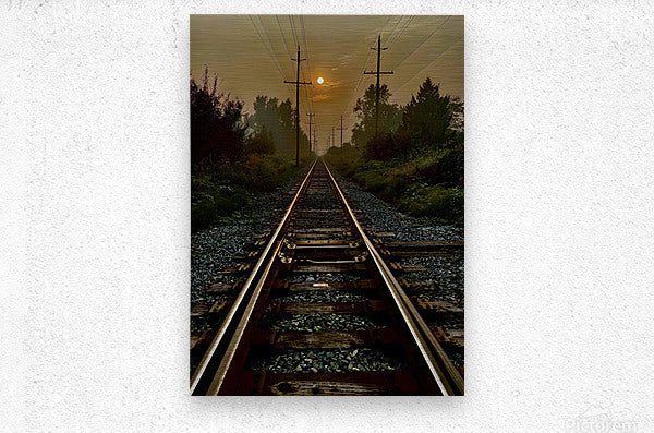 Brushed Metal Print
