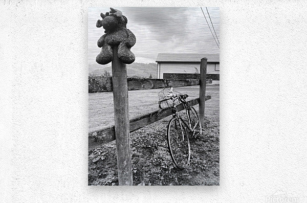 Brushed Metal Print