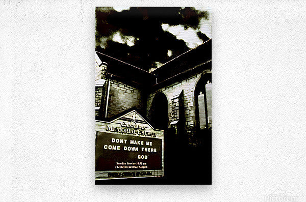 Brushed Metal Print